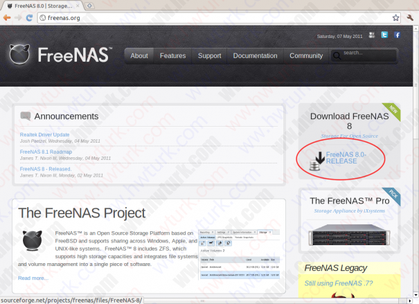 FreeNas_8.0_Kurulum_001