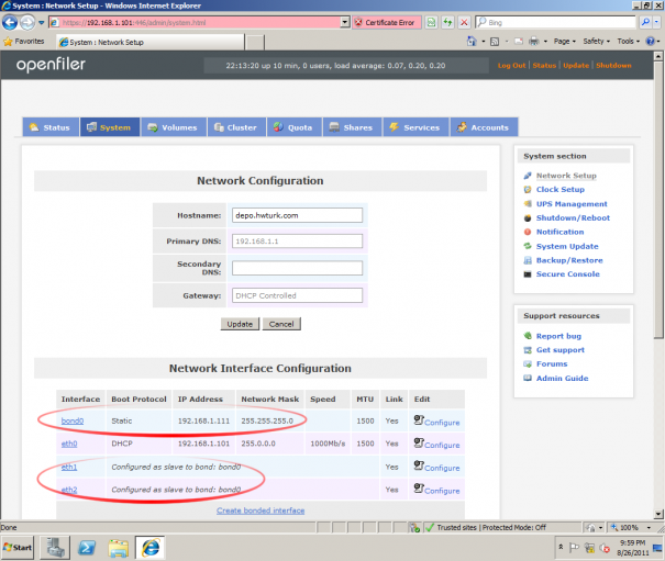 openfiler-network-karti-yedekli-calistirmak-006
