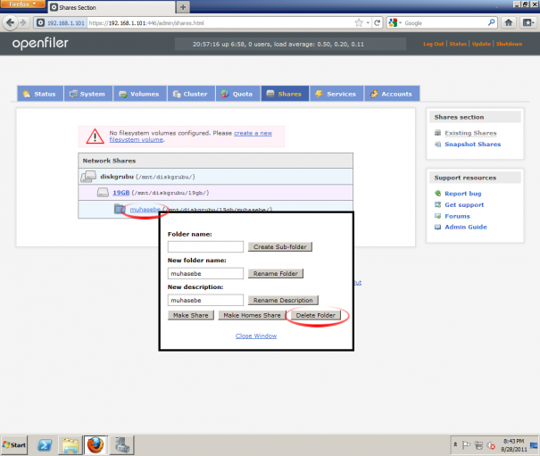 openfiler-klasor-paylasim-disk-silmek-007